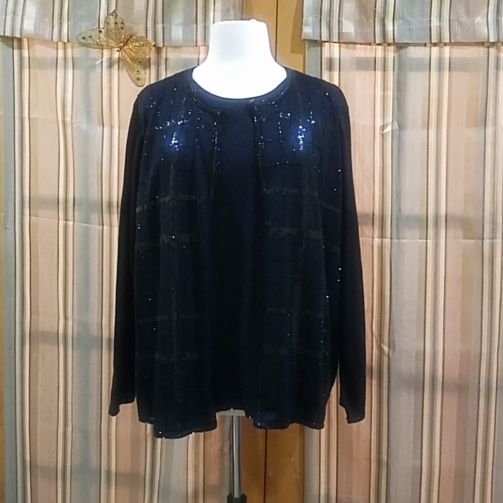 Stunning Black One Piece Tank Sweater